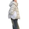 Paofu down jacket Women's 2025 Winter New Short coat, high down filling with duck down, high-end feel, wholesale in Pinghu Item Picture